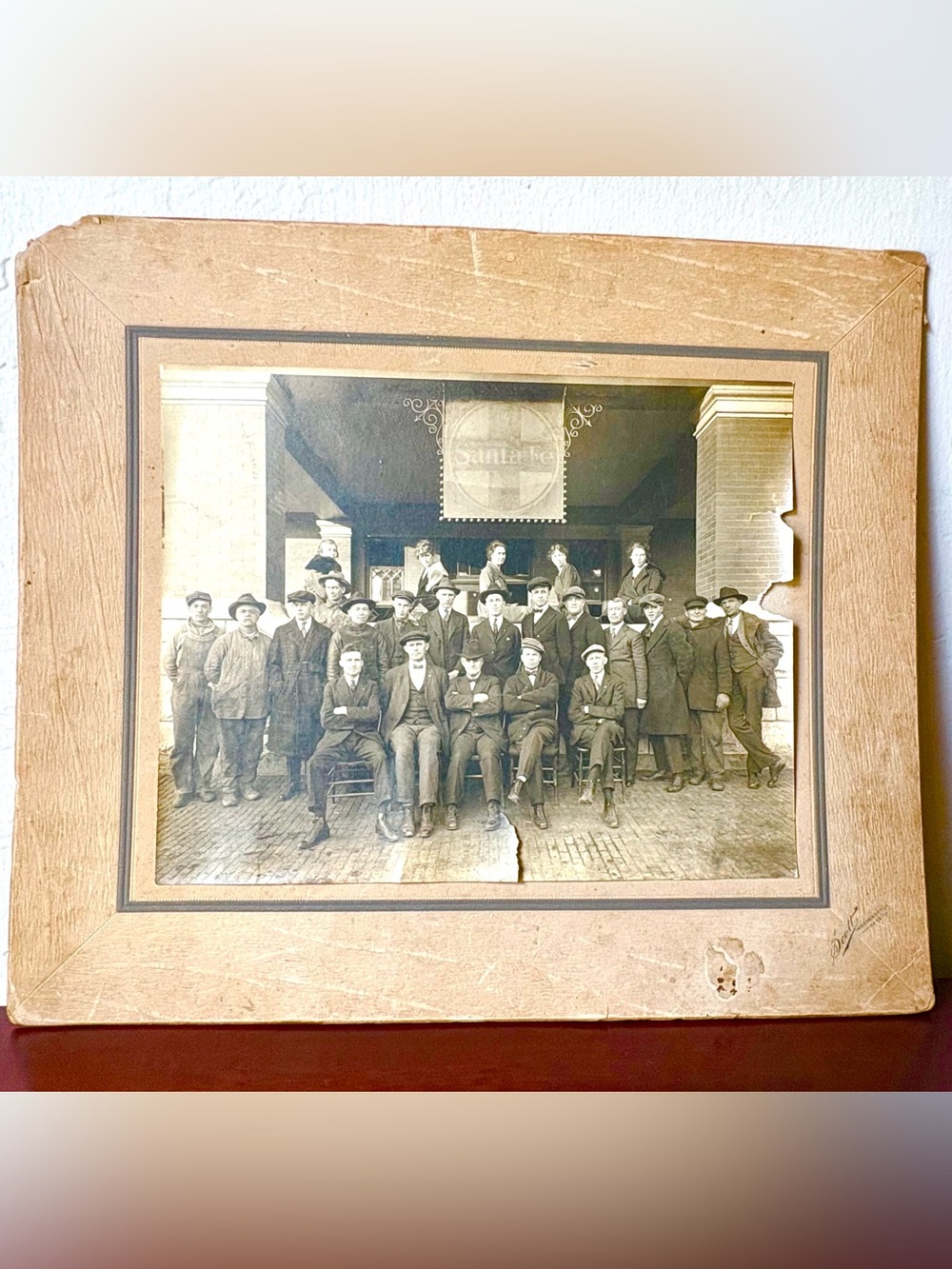 Antique Photographs from The Atchison, Topeka and Santa Fe Railway